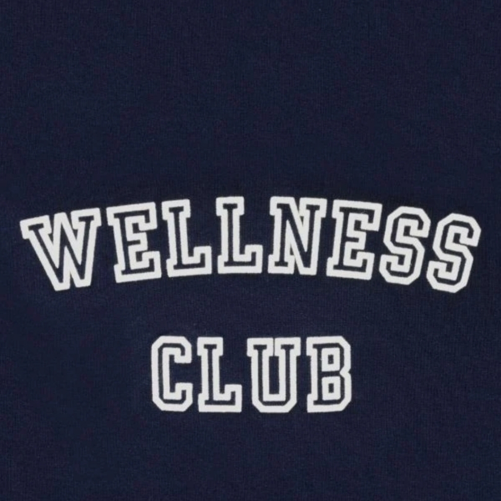 Sporty & Rich Blue Sweatshirt "Wellness Club" - Picture 7 of 9